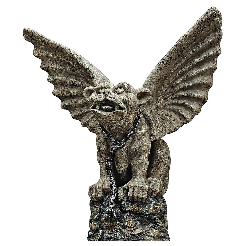 Design Toscano 17" Chained Cathedral Gargoyle Statue