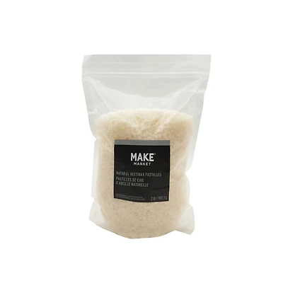 8 Pack: 2lb. Natural Beeswax Pastilles by Make Market®