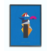 Stupell Industries Grace Jones Wall Art in Black Frame