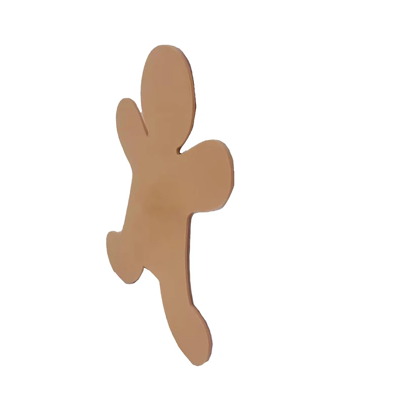 6" Brown Gingerbread Foam Shapes, 18ct. by Creatology™