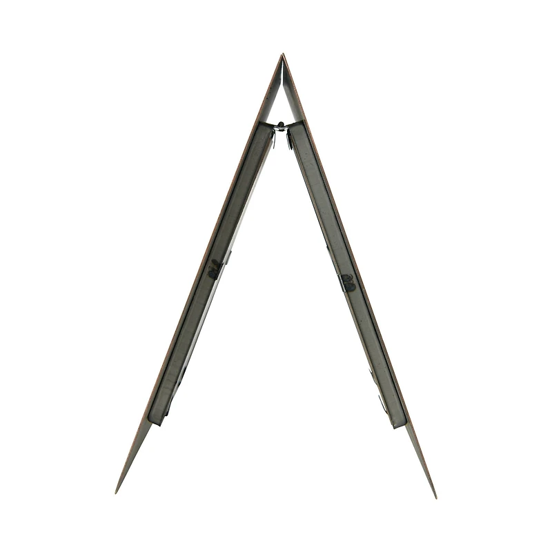 Hello Honey® Galvanized 2-Sided Horizontal 3" x 5" Standing Picture Frame