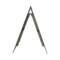 Hello Honey® Galvanized 2-Sided Horizontal 3" x 5" Standing Picture Frame