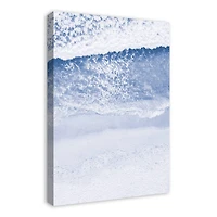 Aerial Beach Shore Canvas Wall Art