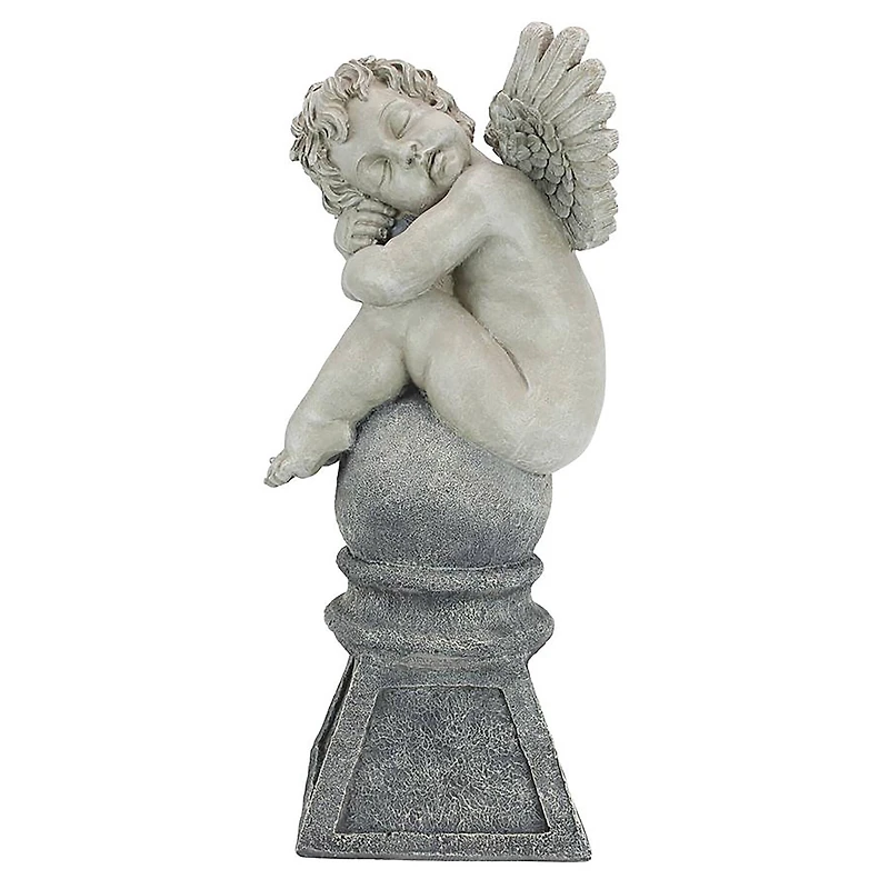 Design Toscano 22" Balancing a Dream Cherub Garden Statue