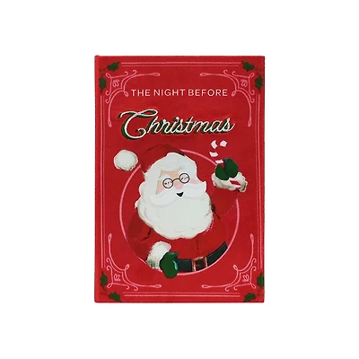 8" Red Night Before Christmas Book Tabletop Décor by Ashland®