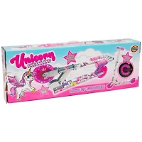 Unicorn Folding Scooter With Flashing Wheels