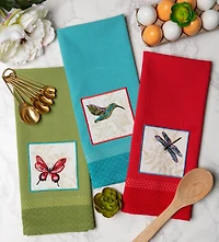 DII® Botanical Square Dish Towel Set
