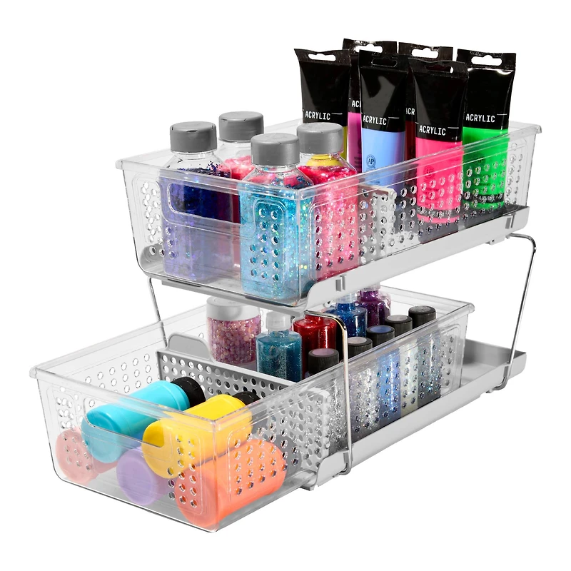 madesmart® Two-Tier Craft Organizer