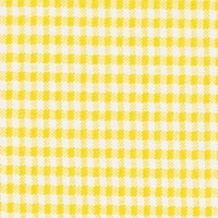 Yellow & White Plaid Cotton Fabric by Loops & Threads™