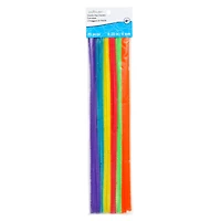 24 Packs: 25 ct. (600 total) Bright Chenille Pipe Cleaners by Creatology™