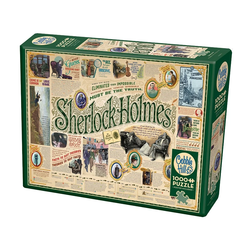 Cobble Hill T.O.P. Sherlock 1,000 Piece Jigsaw Puzzle