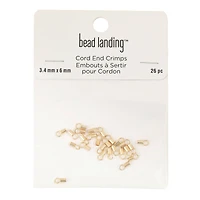 3.4mm Cord End Crimps