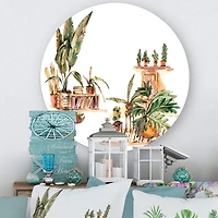 Designart - Indoor House Plants Urban Jungle III