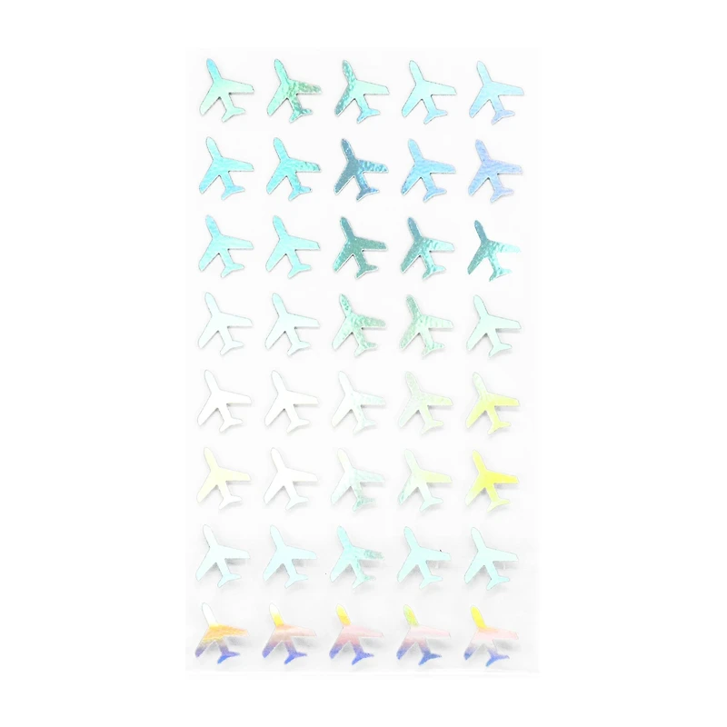 Holographic Airplane Stickers by Recollections™