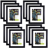 12 Pack: 11" x 13" Black Comic Book Float Frame by Studio Décor®