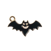 John Bead Sweet & Petite Halloween Small Bat Charms, 10ct.