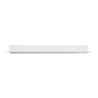 Hangz™ White No Stud 4" Depth Floating Shelf