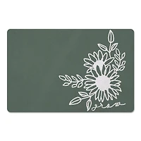 Grow Floral 18" x 27" Floor Mat