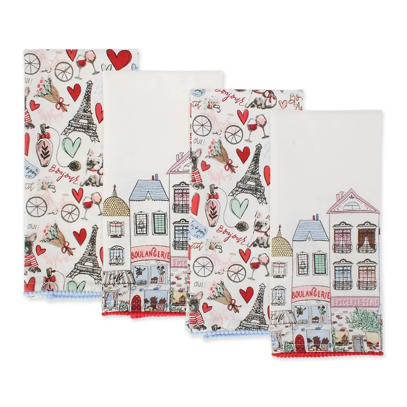 DII® I Love Paris Kitchen Textiles Dishtowel Set