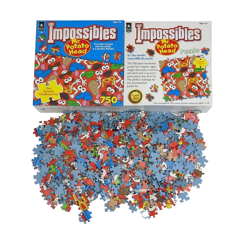 Impossibles Puzzle - Hasbro Mr. Potato Head: 750 Pcs