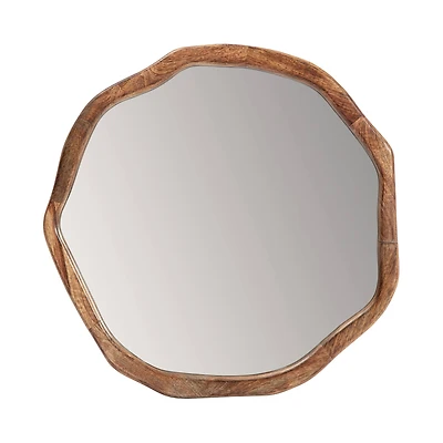 Habitat Imani 24" Wood-Framed Mirror