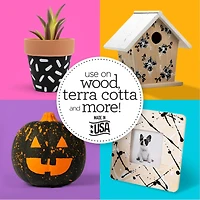 Apple Barrel® 16oz. Acrylic Black & White Paint Set