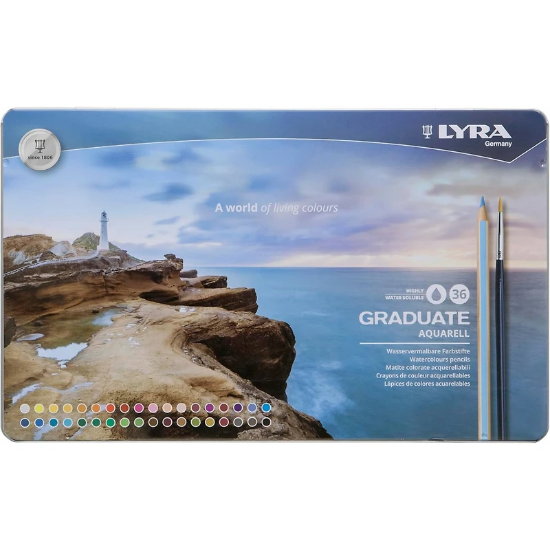 Lyra Graduate Aquarell Color Watercolor Pencil Set