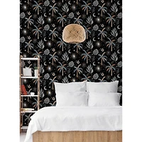 RoomMates Nuit Tropicale Peel & Stick Wallpaper