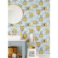RoomMates SpongeBob SquarePants Funny Faces Peel & Stick Wallpaper