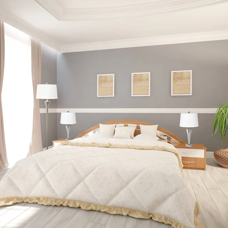 Lalia Home Vienna Brushed Nickel Lamp Set