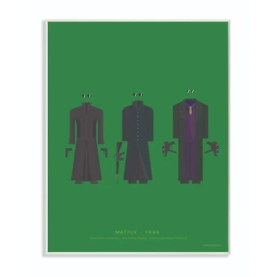 Stupell Industries Matrix Fashion Design Wall Plaque