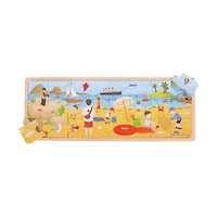 At the Seaside Wooden 24 Piece Tray Puzzle