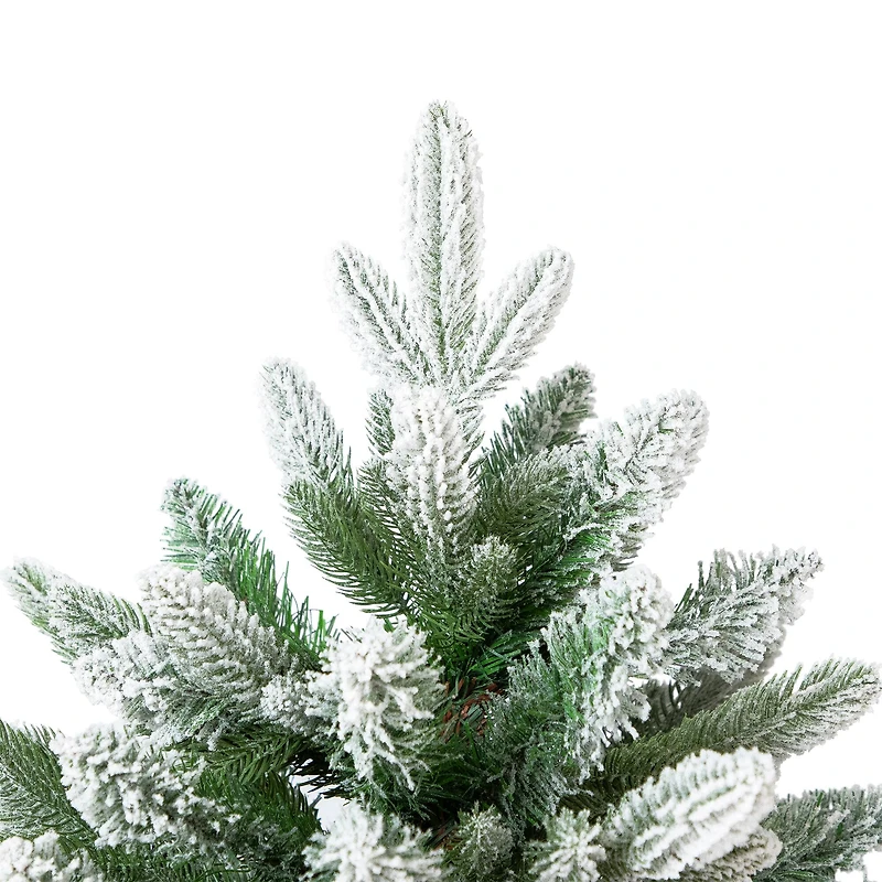 6.5ft. Unlit Real Touch™ Mountain Pearl Flocked Artificial Christmas Tree