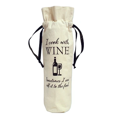 Personality Case™ Cooking Canvas Wine Bag