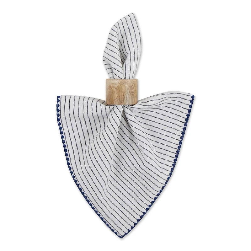Chef Micro Stripe Embellished Napkin, 4ct.