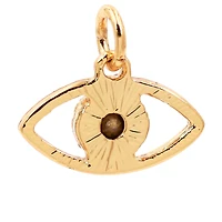 14K Gold Plated Blue Eye Charm by Bead Landing™