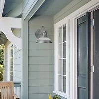 Hello Honey® Robert Stevenson Lighting Carson Galvanized Metal Outdoor Light