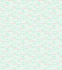 Springs Creative Mermaid Fun Fishy Cotton Fabric