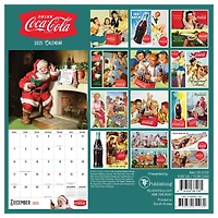 TF Publishing 2025 Coca-Cola Mini Calendar