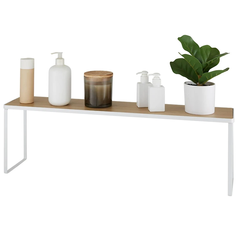 Organize It All White Over the Sink Shelf