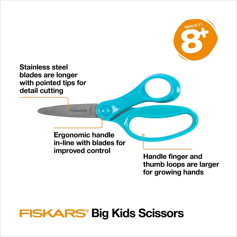 Fiskars® 6" Big Kids Scissors