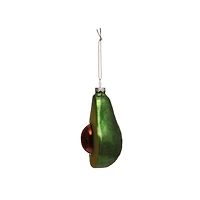 4.5" Avocado Glass Ornament by Ashland®