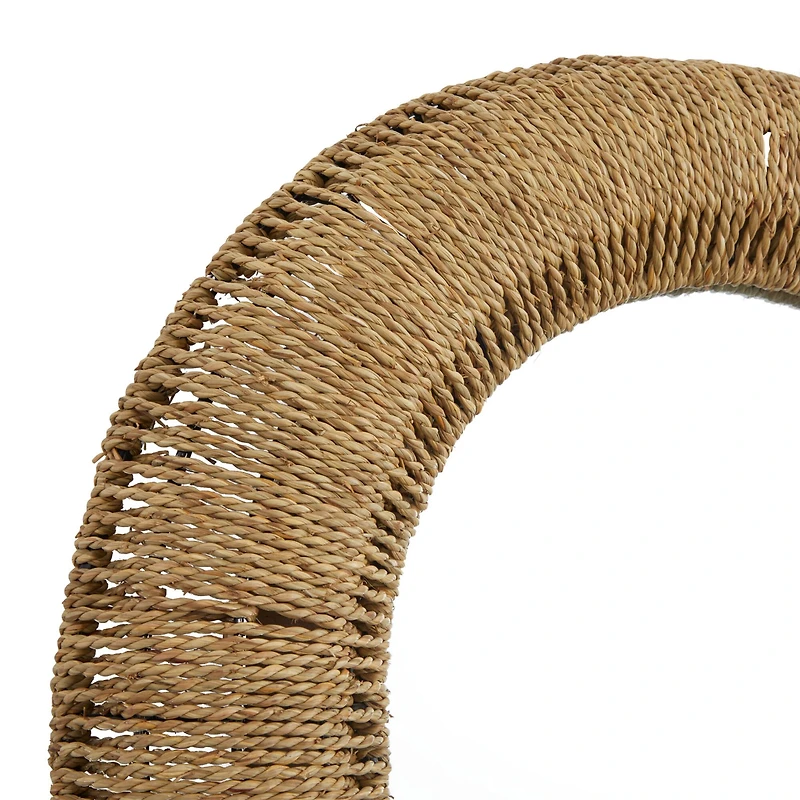 Brown Iron Bohemian Wall Mirror, 48" x 27" x 3"