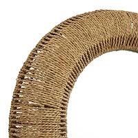 Brown Iron Bohemian Wall Mirror, 48" x 27" x 3"