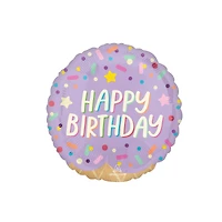 17" Ice Cream Party Birthday Foil Balloon