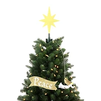 Angel with Banner Animated Tree Topper