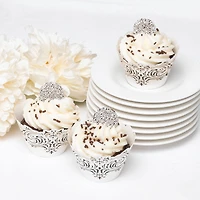 Hortense B. Hewitt Co. Damask & Filigree Cupcake Wrap