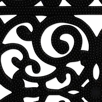 DII® Scroll Pin Rubber Doormat