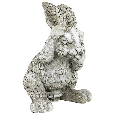Design Toscano 10" Clem the Confused Bunny Rabbit Garden Statue