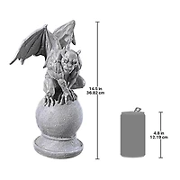 Design Toscano 14.5" Malicay The Malicious Gargoyle Statue